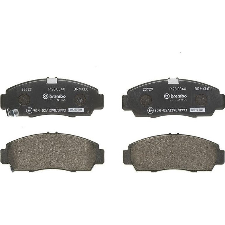 BREMBO Bremsklötze Xtra VA P 28 034X BREMBO Bremsklötze Xtra VA P 28 034X