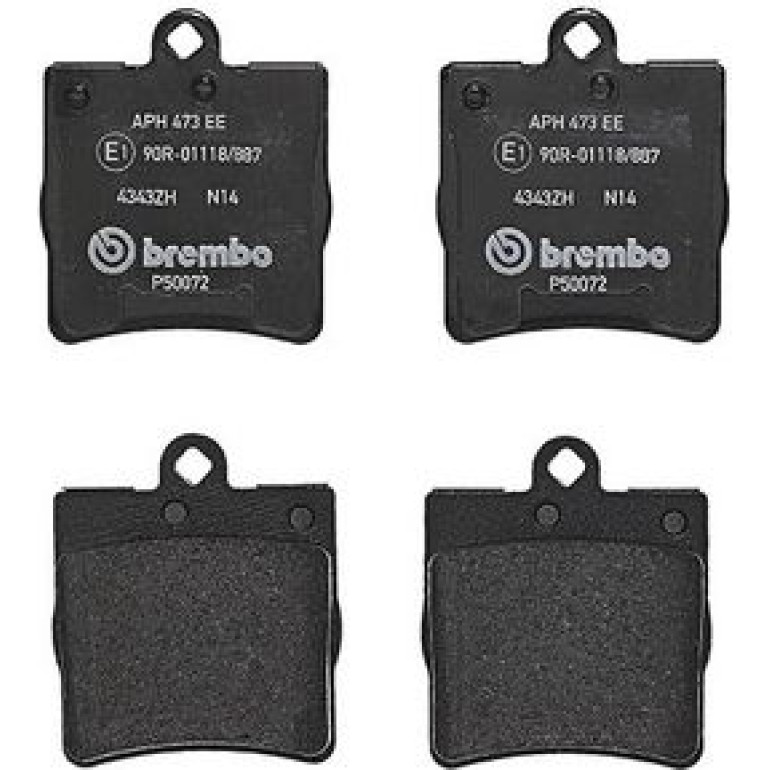 BREMBO Bremsklötze HA P 50 072 BREMBO Bremsklötze HA P 50 072