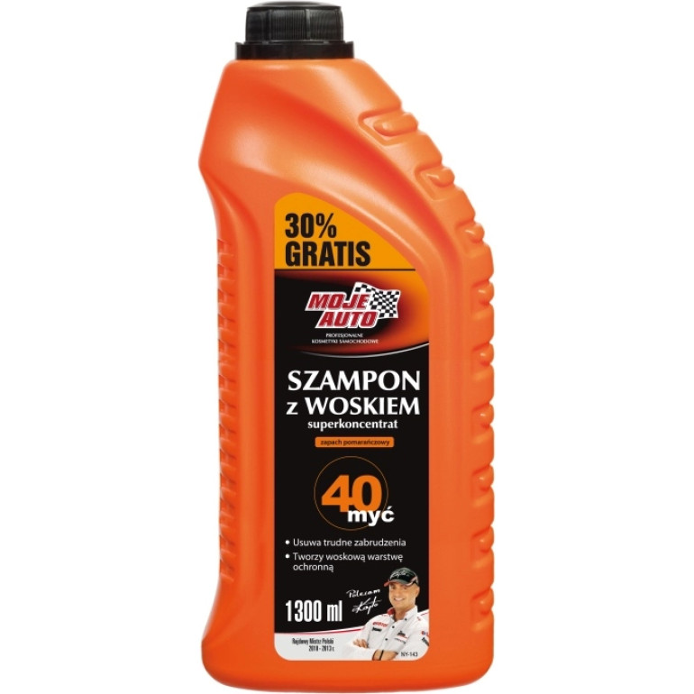 Autoshampoo mit Wachs 1L + 30 % Kostenlos 19-027 Autoshampoo mit Wachs 1L + 30 % Kostenlos 19-027