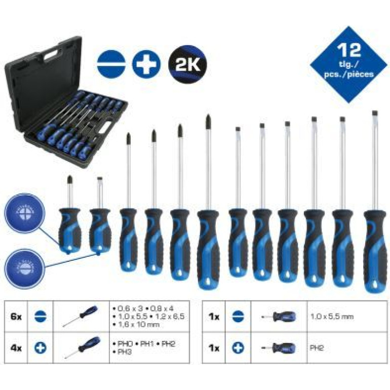 KS TOOLS Schraubendrehersatz BT033012 KS TOOLS Schraubendrehersatz BT033012