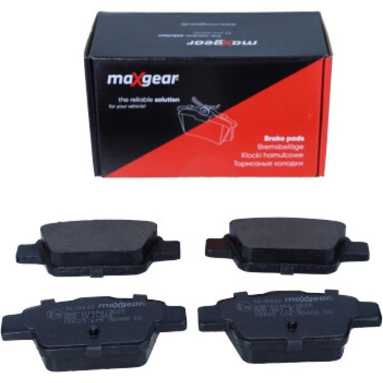 Bremsbelagsatz Fiat T. Stilo/Bravo/Mito Ohne Sensoren 19-0442 Bremsbelagsatz Fiat T. Stilo/Bravo/Mito Ohne Sensoren 19-0442