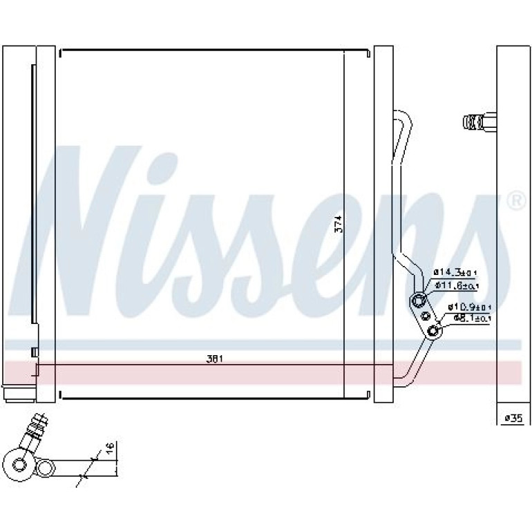 Kondensator PKW 940192 Kondensator PKW 940192