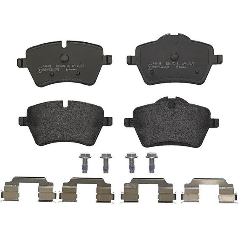 BREMBO Bremsklötze VA P 06 051 BREMBO Bremsklötze VA P 06 051