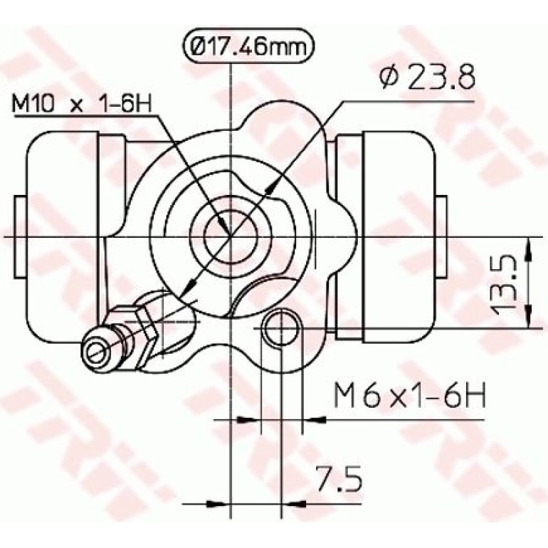 Radbremszylinder BWA155 Radbremszylinder BWA155