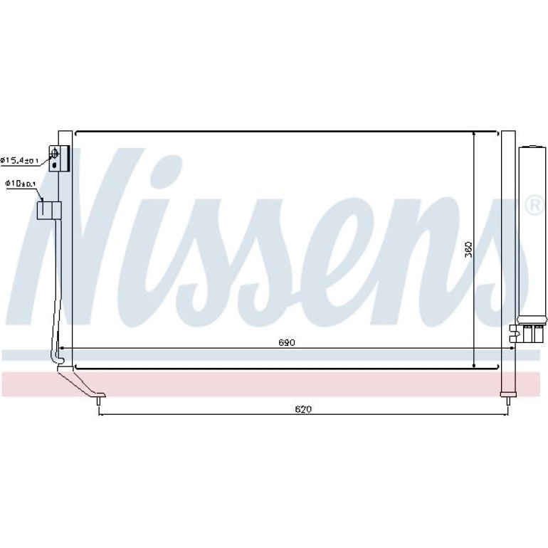 Kondensator PKW 94848 Kondensator PKW 94848