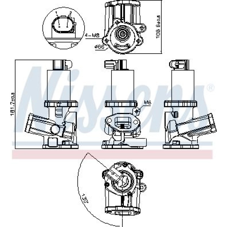 NISSENS Agr-Ventil 98175 NISSENS Agr-Ventil 98175