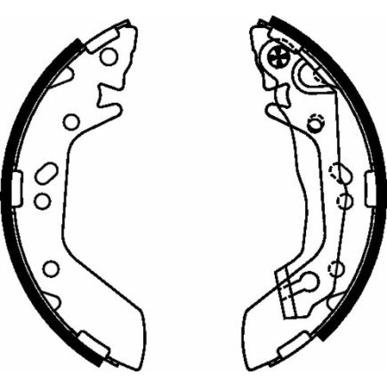 Bremsbacken Hyundai Accent 91059600