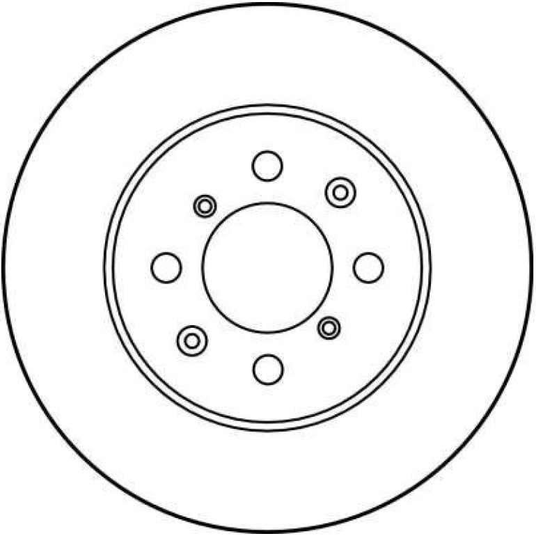TRW Bremsscheibe DF2717 TRW Bremsscheibe DF2717