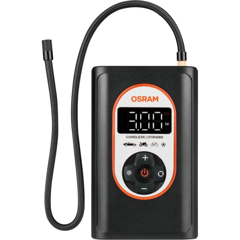 Osram TYREinflate 4000 Schnelle Reifenpumpe wiederaufladbar 2 Jahre Garantie OTIR4000