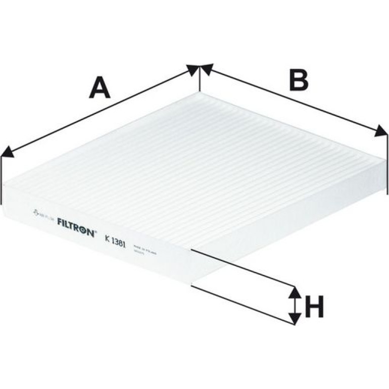 FILTRON Filter, Innenraumluft K 1381 FILTRON Filter, Innenraumluft K 1381
