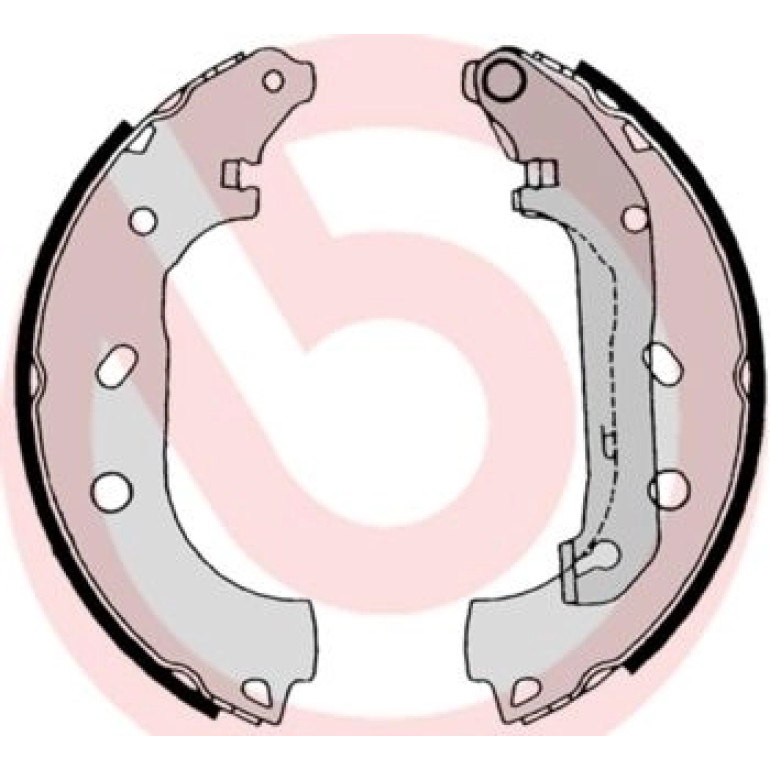 Bremsbackensatz HA S 24 539 Bremsbackensatz HA S 24 539