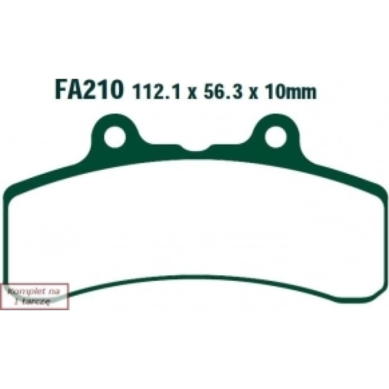 EBC Bremsklötze FA210V EBC Bremsklötze FA210V