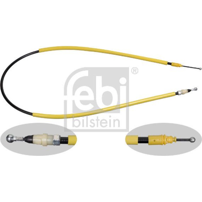 FEBI BILSTEIN Handbremsseil Seilzug Festellbremse 33168