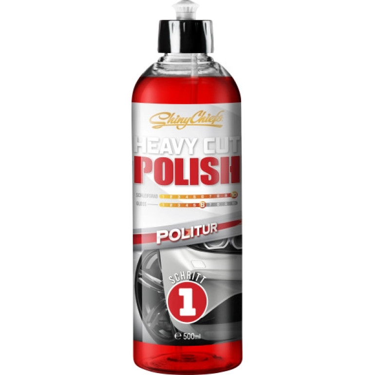 ShinyChiefs HEAVY CUT POLISH - STEP 1 500ml H11302 ShinyChiefs HEAVY CUT POLISH - STEP 1 500ml H11302