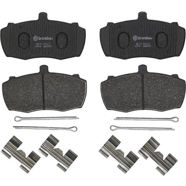 BREMBO Bremsbelagsatz, Scheibenbremse P 52 012 BREMBO Bremsbelagsatz, Scheibenbremse P 52 012