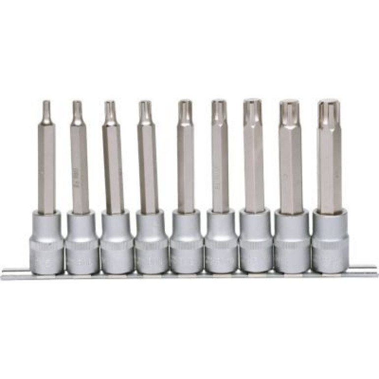 KS TOOLS 1/2 Bit-Steckschlüsselsatz, RIBE, 9-teilig, M5-M14 911.1335 KS TOOLS 1/2 Bit-Steckschlüsselsatz, RIBE, 9-teilig, M5-M14 911.1335