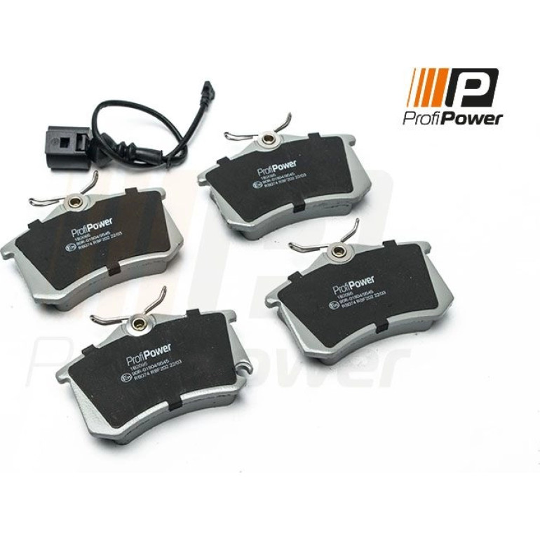 PROFIPOWER Bremsbelagsatz, Scheibenbremse 1B2095 PROFIPOWER Bremsbelagsatz, Scheibenbremse 1B2095