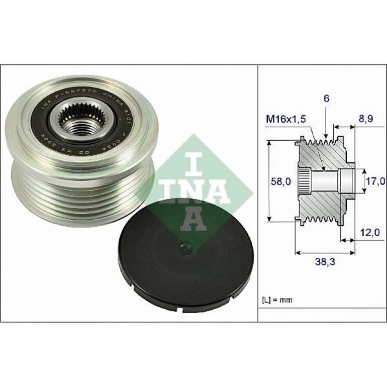 Generatorfreilauf 535 0266 10 Generatorfreilauf 535 0266 10