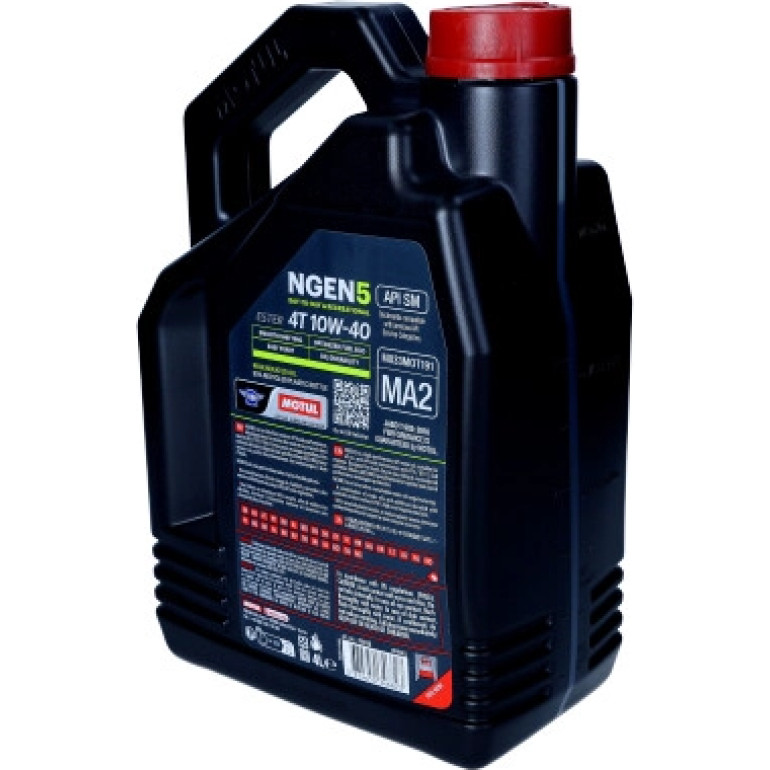 Motul NGEN5 4T 10W-40 4 Liter 111830 Motul NGEN5 4T 10W-40 4 Liter 111830