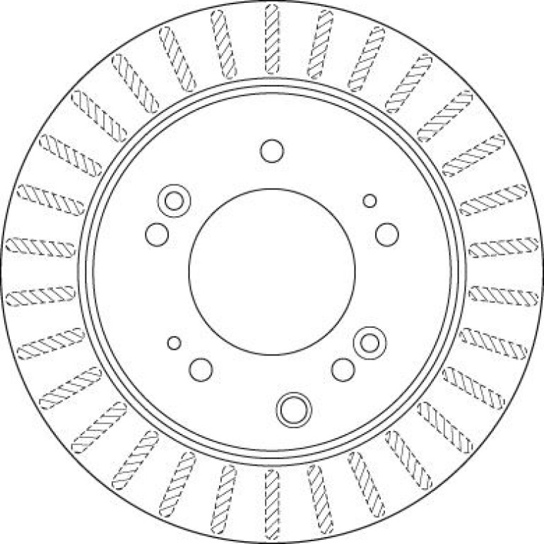 94 482 008 Bremsscheibe HA DF6191S 94 482 008 Bremsscheibe HA DF6191S