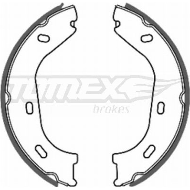 TOMEX brakes Bremsbackensatz TX 20-36 TOMEX brakes Bremsbackensatz TX 20-36