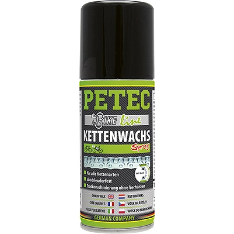 Petec Fahrrad Kettenwachs Spray 100ml 70520 Petec Fahrrad Kettenwachs Spray 100ml 70520