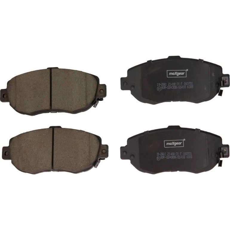 Bremsbelagsatz Lexus P. Gs300/Is300 19-2861 Bremsbelagsatz Lexus P. Gs300/Is300 19-2861