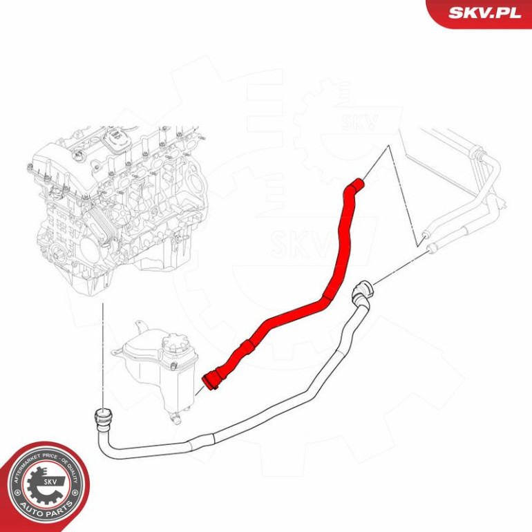 ESEN SKV Kühlerschlauch 43SKV635