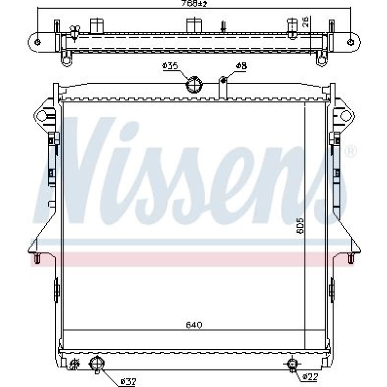 Wasserkühler PKW 69246 Wasserkühler PKW 69246
