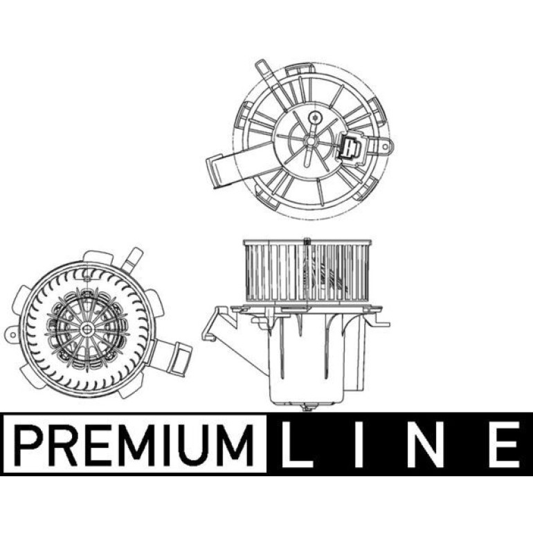 Innenraumgebläse AB 132 000P Innenraumgebläse AB 132 000P