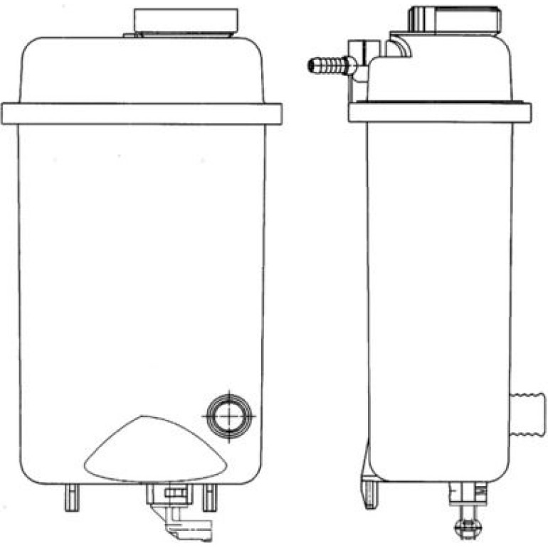 Ausgleichsbehälter, Kühlmittel CRT 52 000S Ausgleichsbehälter, Kühlmittel CRT 52 000S