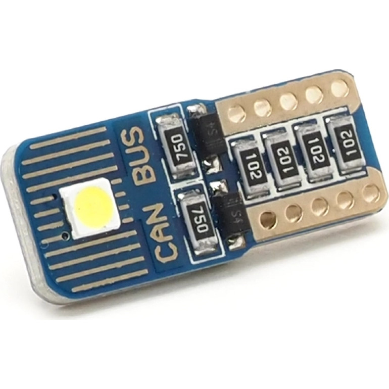 LED Glassockel W5W W2,1x9,5d 2x 2835 SMD Weiß T10 Canbus LED Glassockel W5W W2,1x9,5d 2x 2835 SMD Weiß T10 Canbus