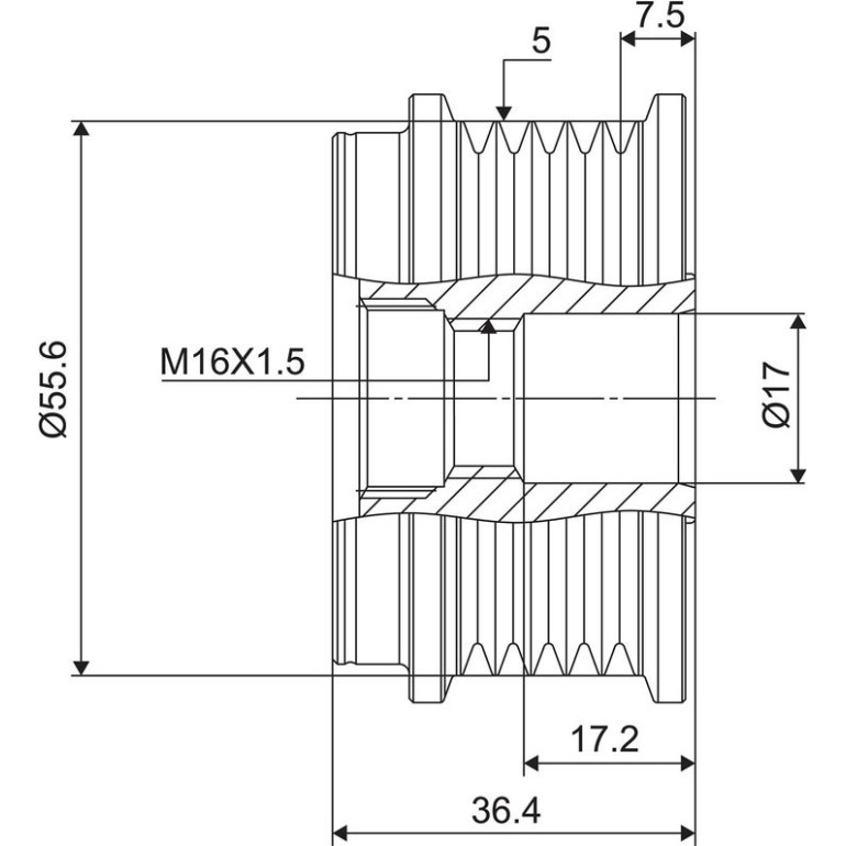 Generatorfreilauf 588099 Generatorfreilauf 588099