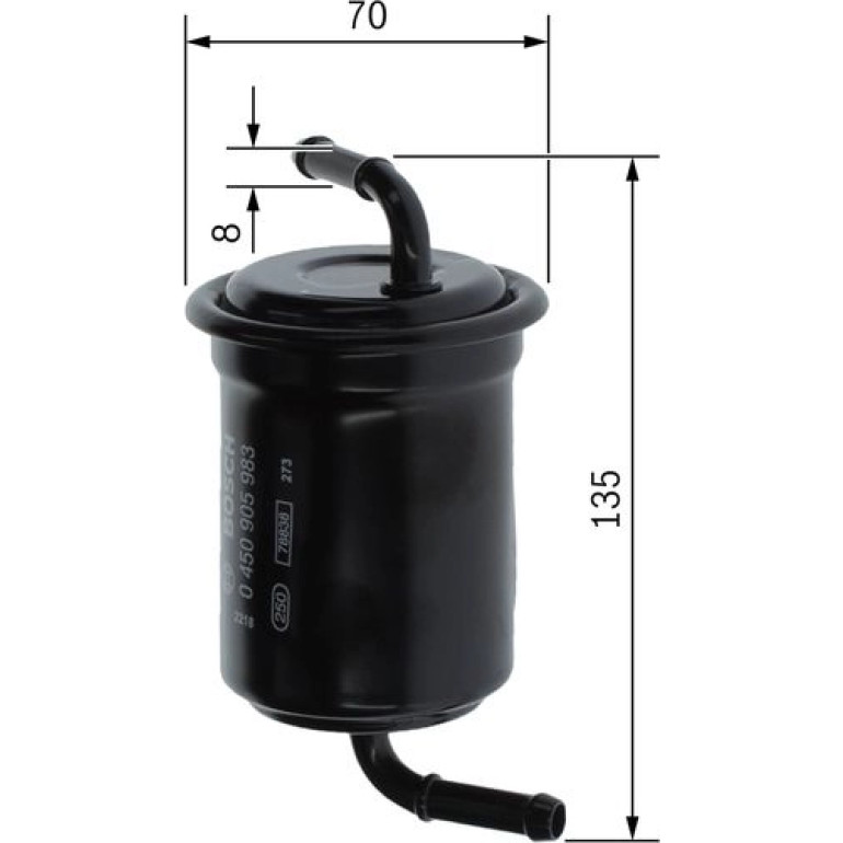 Kraftstofffilter 0 450 905 983 Kraftstofffilter 0 450 905 983
