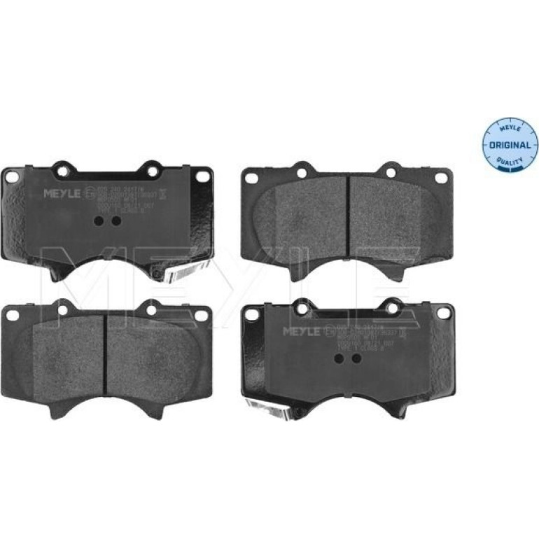 Bremsbelagsatz Toyota P. Land Cruiser 03-/Pajero 07- Mit Sensor 025 240 2417/W Bremsbelagsatz Toyota P. Land Cruiser 03-/Pajero 07- Mit Sensor 025 240 2417/W