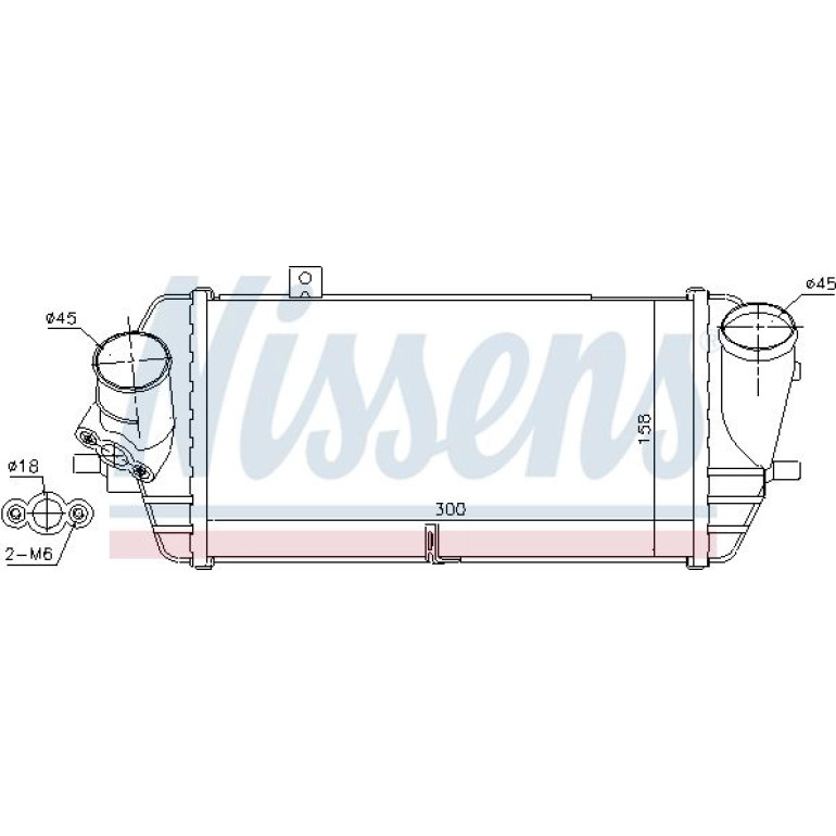Ladeluftkühler PKW 96539 Ladeluftkühler PKW 96539