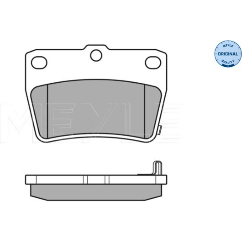 Bremsbelagsatz Toyota T. Rav-4 1.8/2.0/2.0D 00- Mit Sensor 025 236 5614/W Bremsbelagsatz Toyota T. Rav-4 1.8/2.0/2.0D 00- Mit Sensor 025 236 5614/W