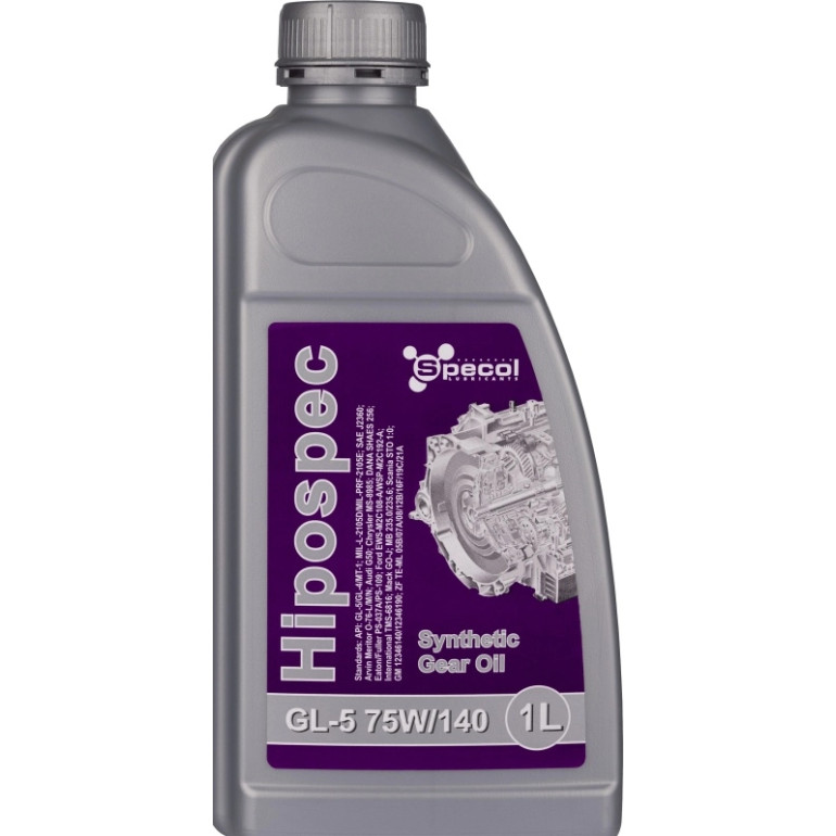 ÖL Specol 75W140 1L Gl5 Hipos 101024 ÖL Specol 75W140 1L Gl5 Hipos 101024