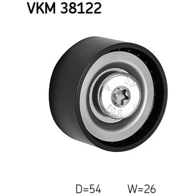 Umlenkrolle VKM 38122 Umlenkrolle VKM 38122