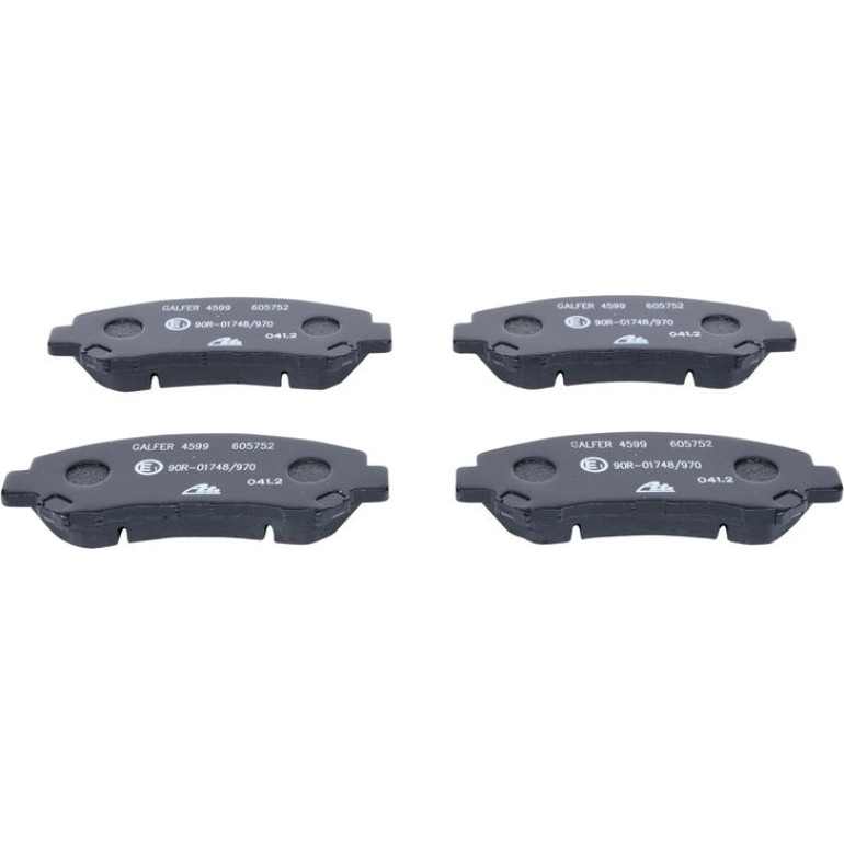 Bremsbelagsatz Nissan P. Qashqai/X-Trail 1,5-2,0 Dci 07-13 13.0460-5752.2 Bremsbelagsatz Nissan P. Qashqai/X-Trail 1,5-2,0 Dci 07-13 13.0460-5752.2