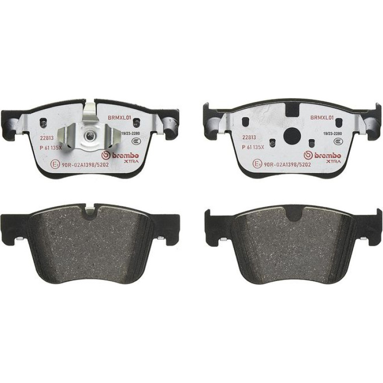 BREMBO Bremsklötze VA P 61 135X BREMBO Bremsklötze VA P 61 135X