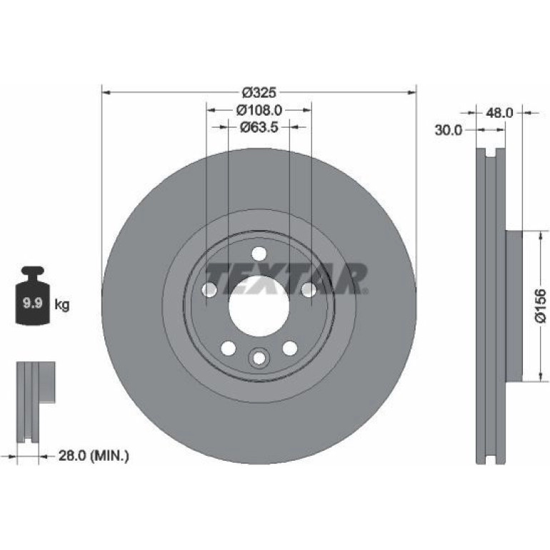 Bremsscheibe 92348805 Bremsscheibe 92348805