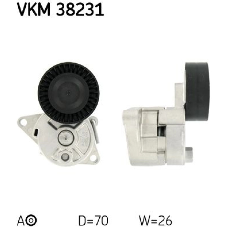 Spannrolle Multi-V VKM 38231 Spannrolle Multi-V VKM 38231