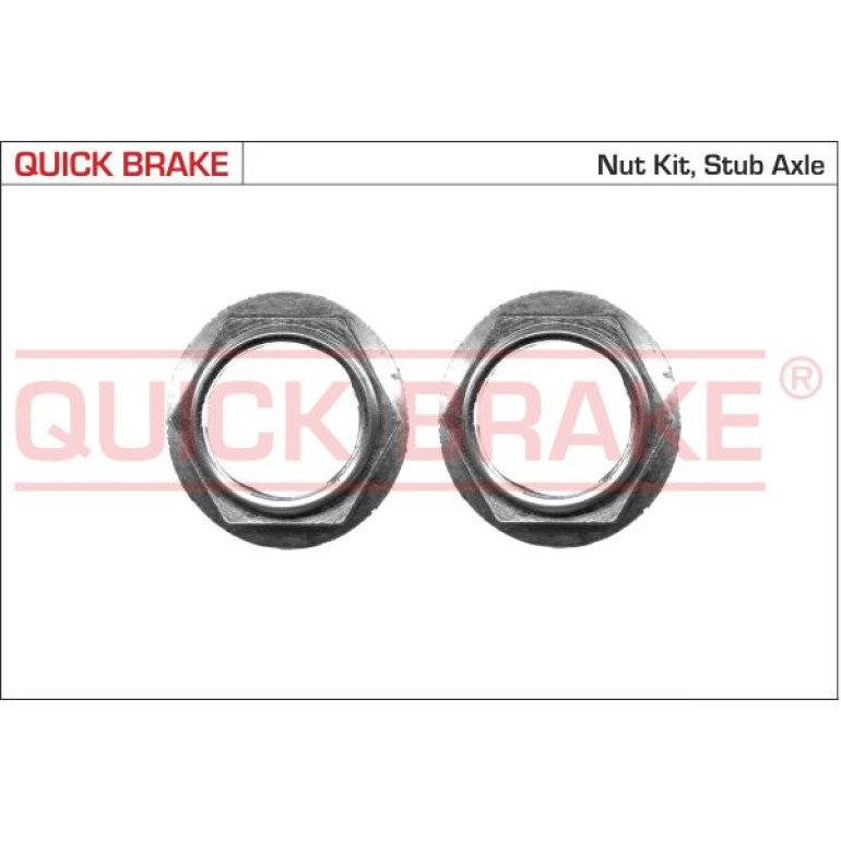 QUICK BRAKE Mutter, Achsstummel 9803K QUICK BRAKE Mutter, Achsstummel 9803K