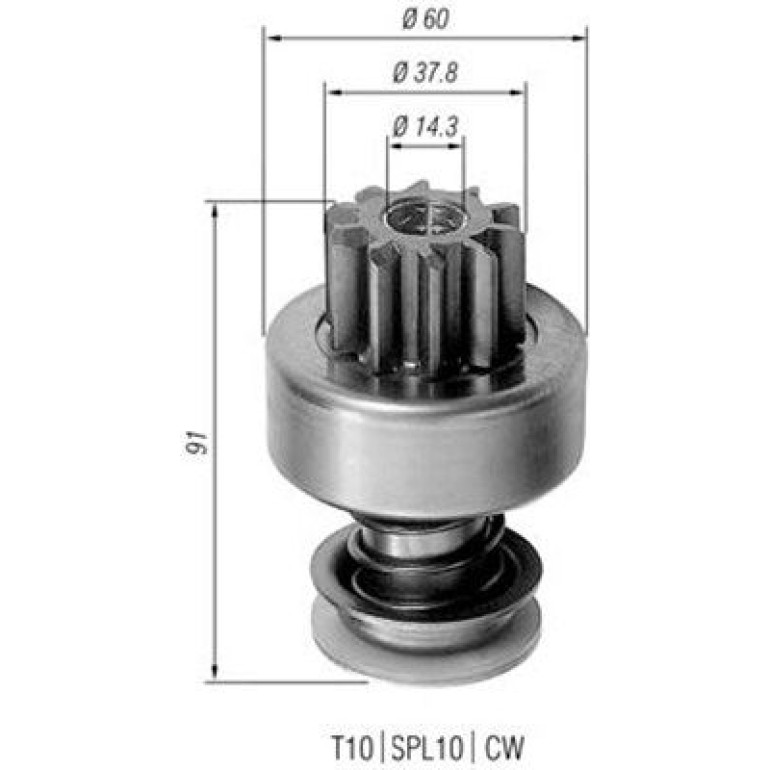 MAGNETI MARELLI Ritzel, Starter 940113020153 MAGNETI MARELLI Ritzel, Starter 940113020153