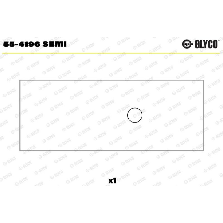 GLYCO Lagerbuchse, Pleuel 55-4196 SEMI GLYCO Lagerbuchse, Pleuel 55-4196 SEMI