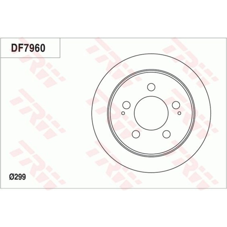 Bremscheibe Ssangyong T. Actyon/Kyron/Rexton 05 DF7960 Bremscheibe Ssangyong T. Actyon/Kyron/Rexton 05 DF7960