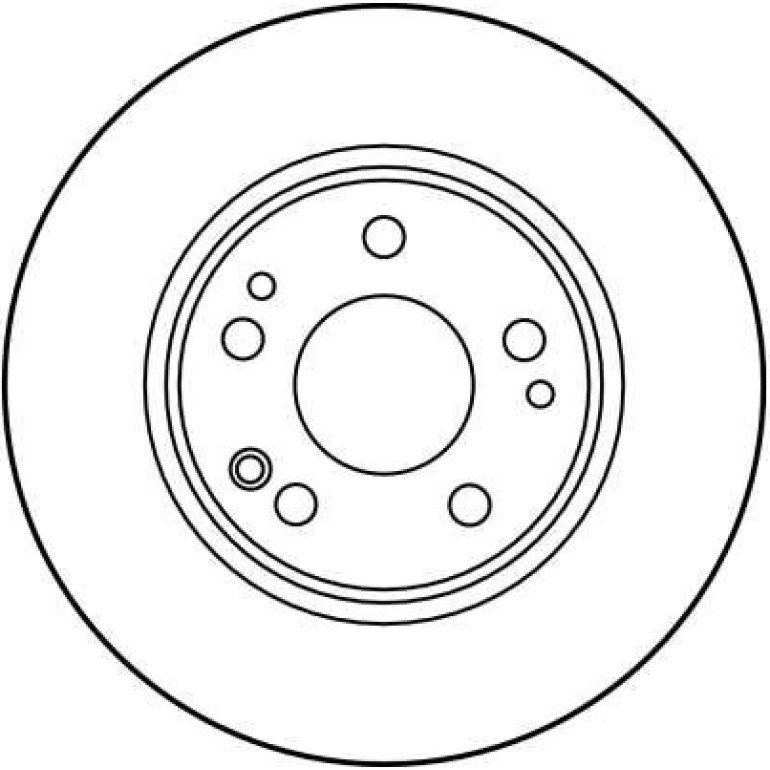 Bremsscheibe Db P. W124/W201 84-96 DF1585 Bremsscheibe Db P. W124/W201 84-96 DF1585