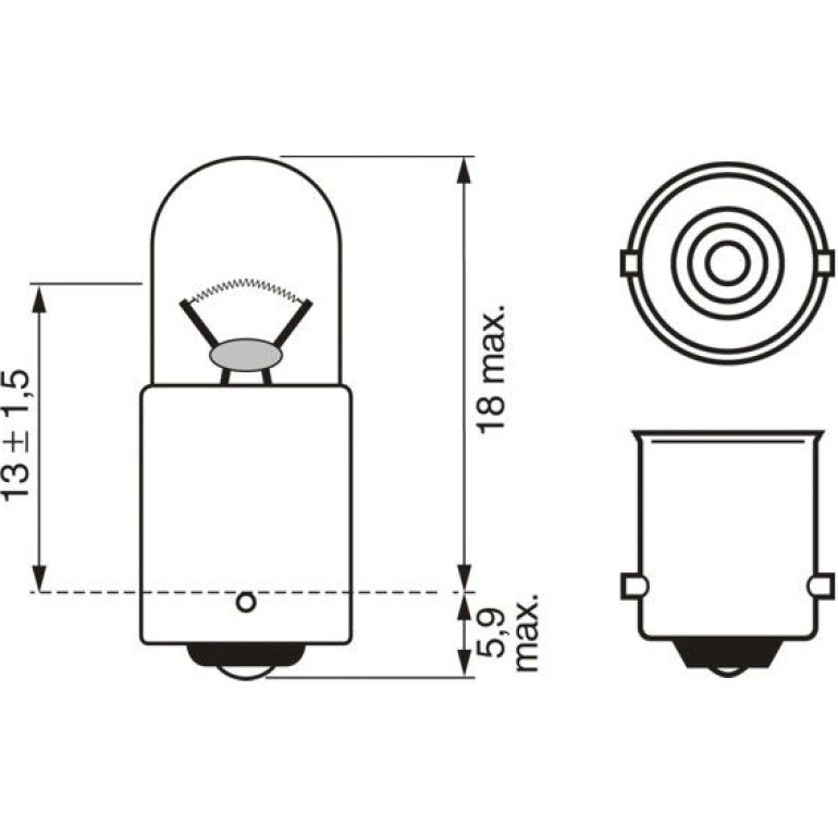 24V 2V TRUCK LIGHT BA9s 1987302508 24V 2V TRUCK LIGHT BA9s 1987302508