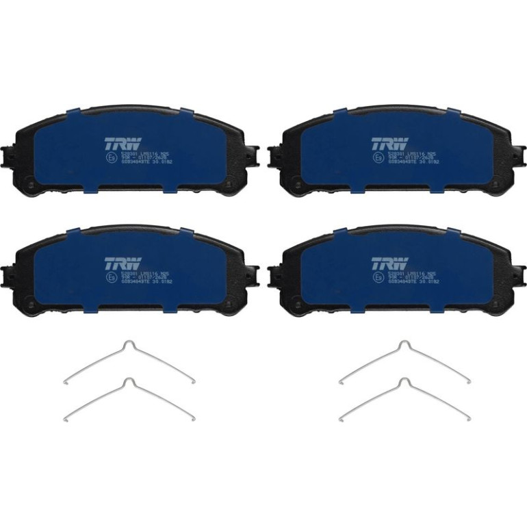 Bremsklötze VA Electric Blue GDB3484BTE Bremsklötze VA Electric Blue GDB3484BTE